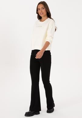 Kadın Siyah Tayt - 50314178008