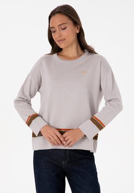 Kadın Taş Bisiklet Yaka Kazak - 50314598008