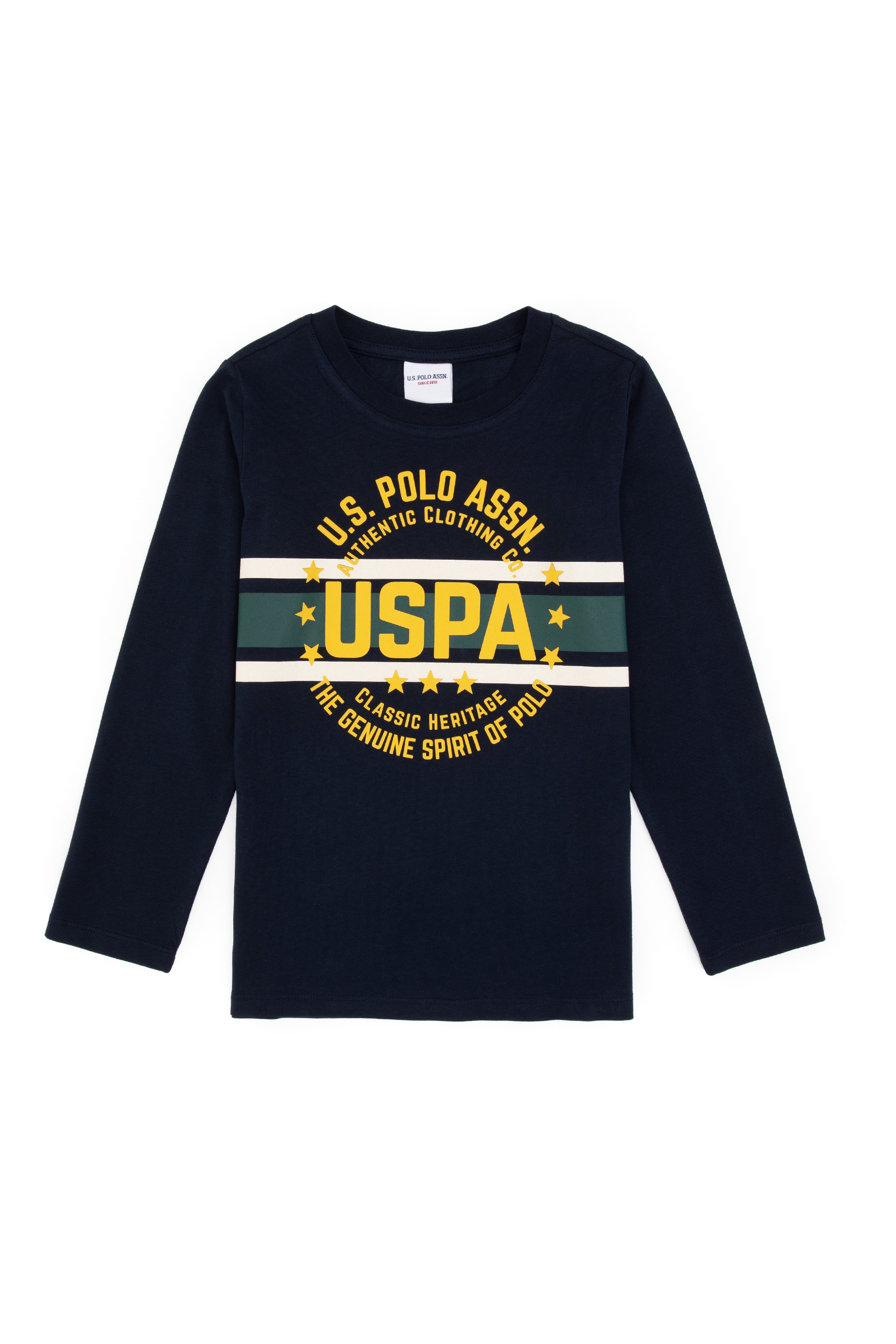 Erkek Çocuk Lacivert Bisiklet Yaka Süprem Sweatshirt - Image 3