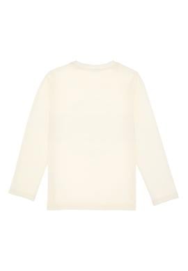 Erkek Çocuk Krem Bisiklet Yaka Süprem Sweatshirt - 50316535018