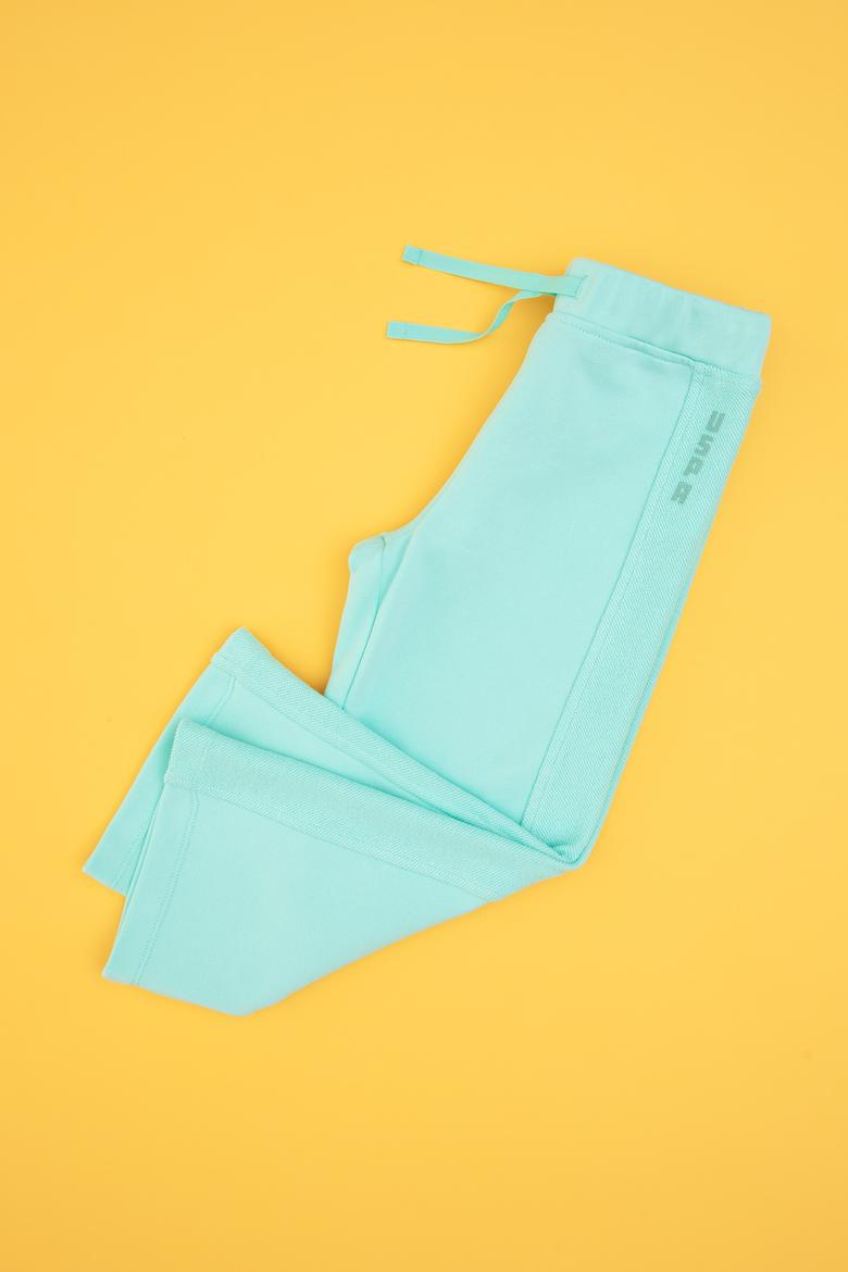 Kız Çocuk Mint Şeritli Eşofman Altı - 50317901042