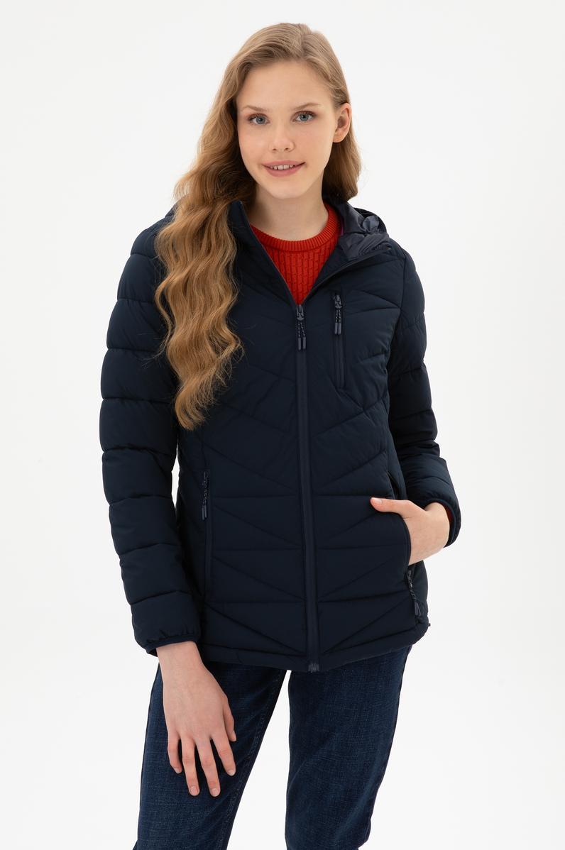 Kadın Lacivert Mont