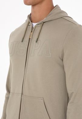 Erkek Açık Haki Örme Hırka - 50313719081