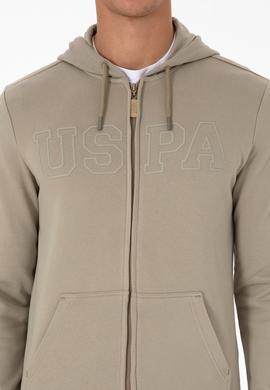 Erkek Açık Haki Örme Hırka - 50313719081