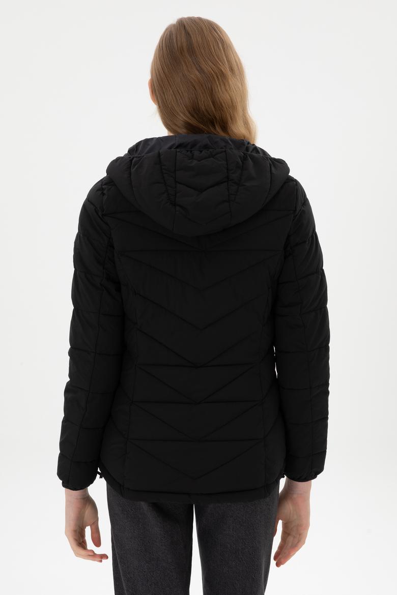 Kadın Siyah Mont - 50312004011