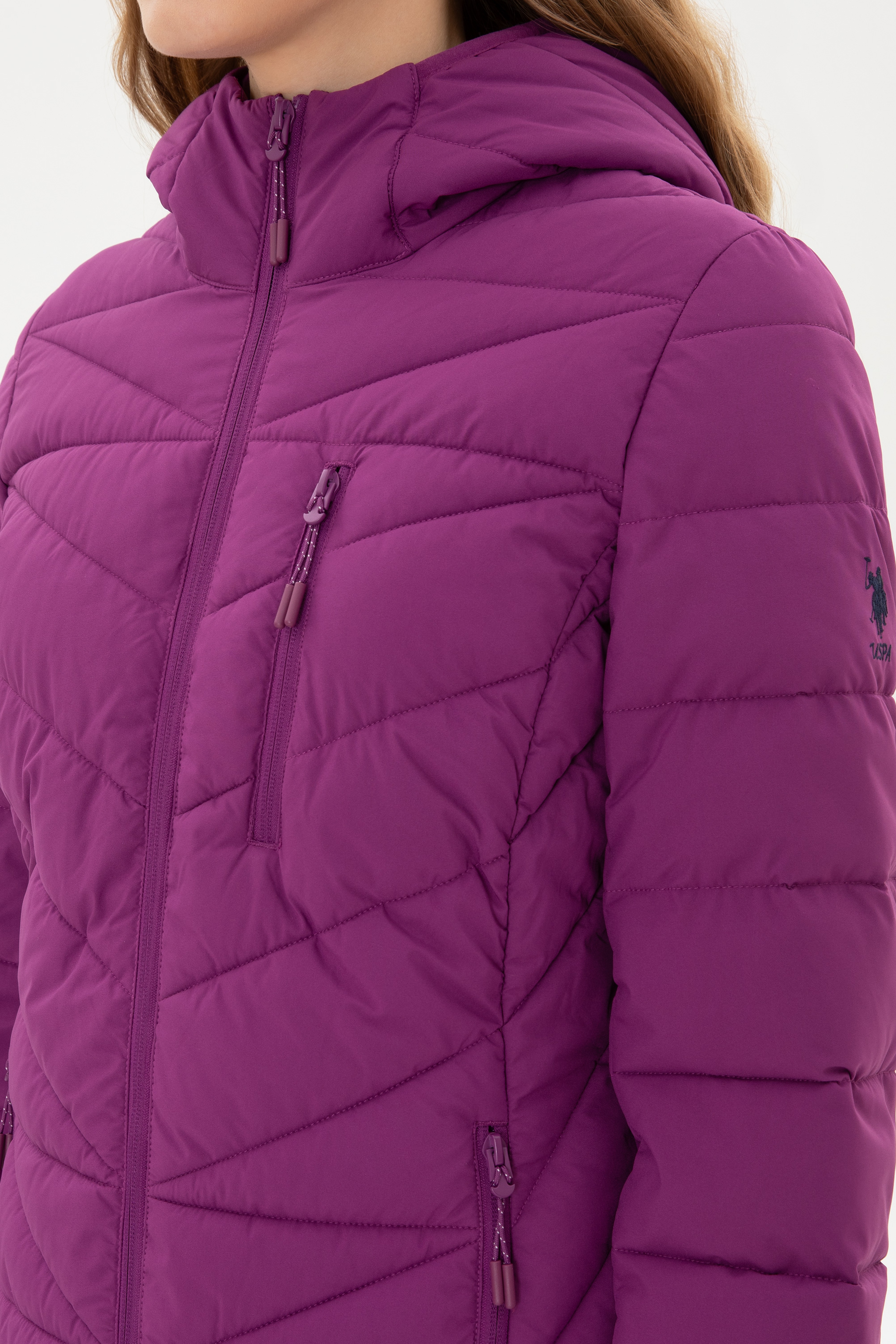 Kadın Menekşe Mont - Image 7