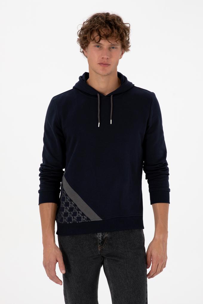 Erkek Lacivert Sweatshirt