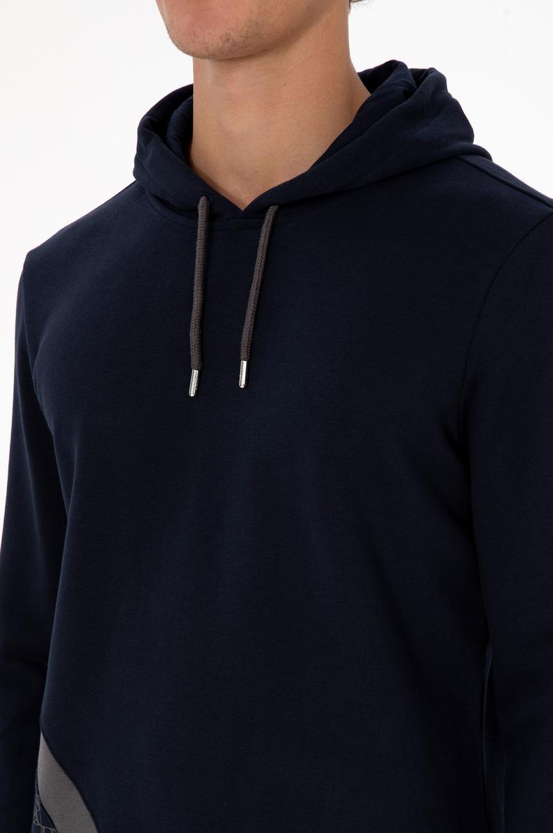 Erkek Lacivert Sweatshirt