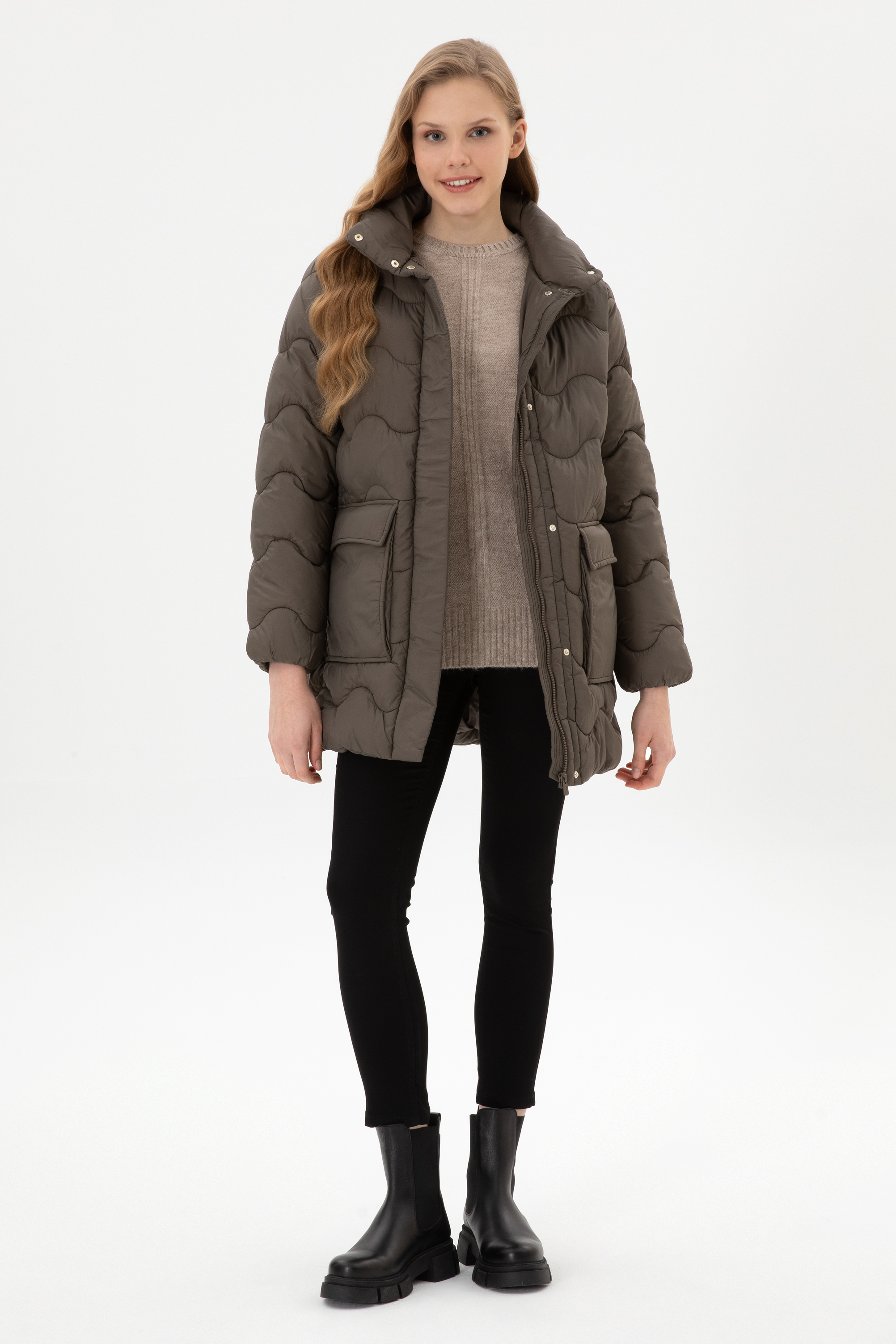 کاپشن BASIC زنانه یو اس پولو | U.S. Polo Assn. - تصویر 4
