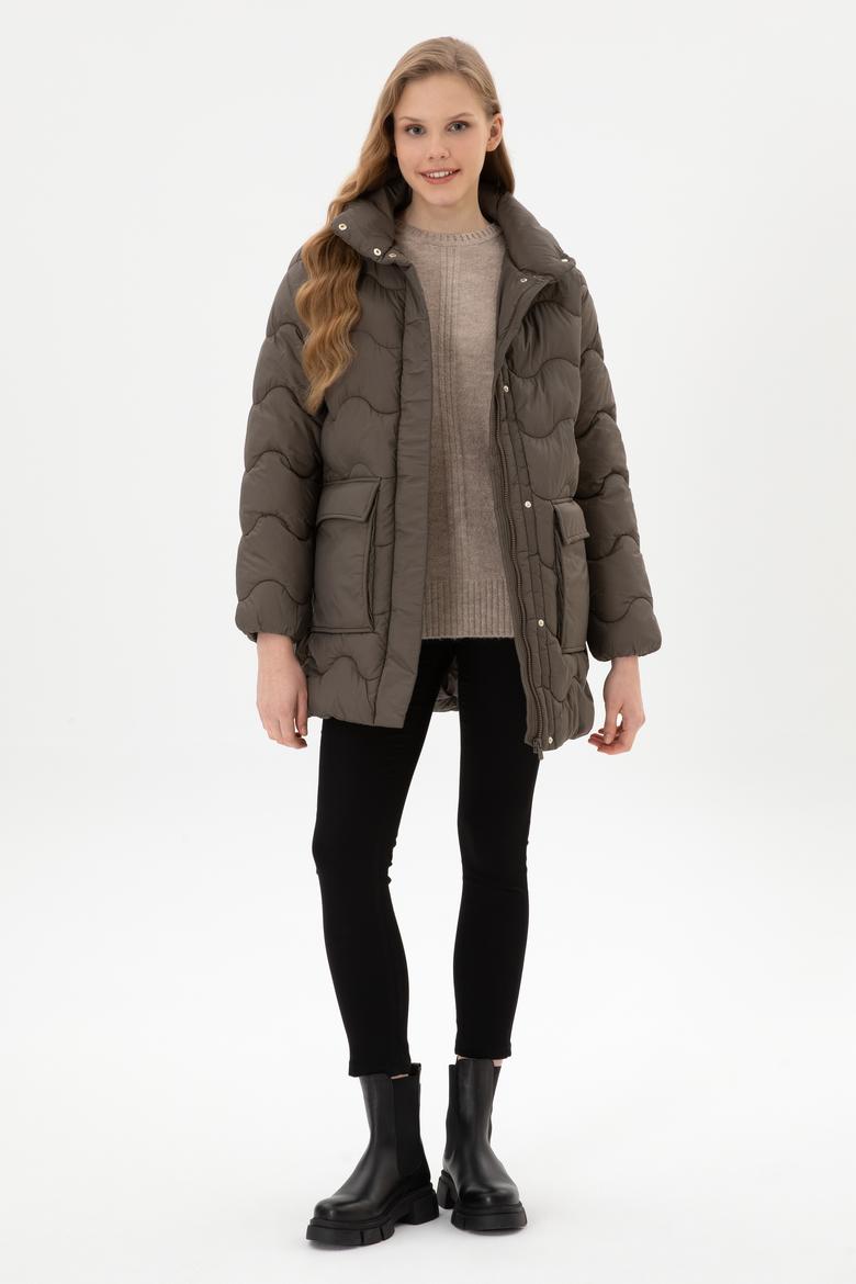 Kadın Vizon Kaban - 50312018003