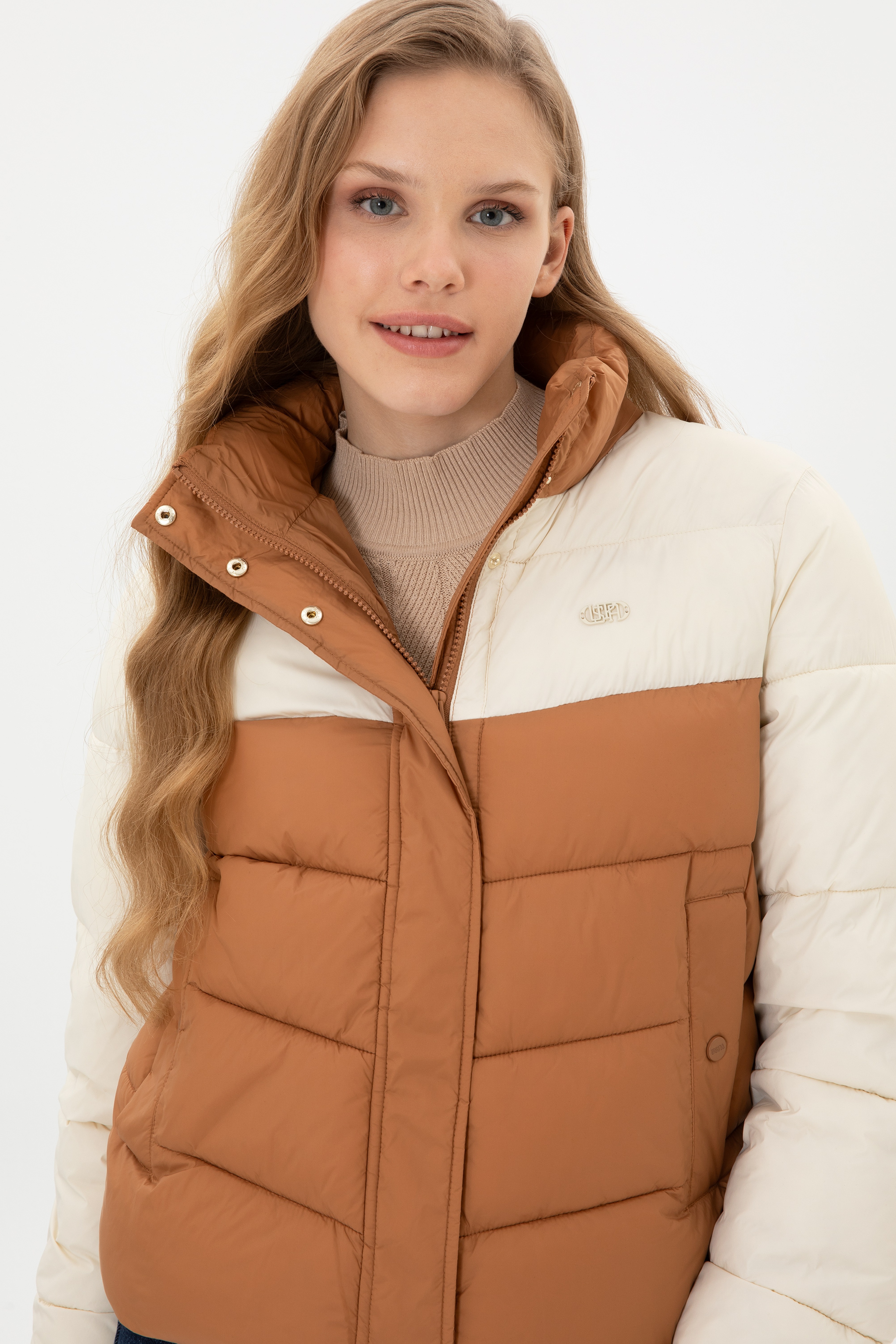 Kadın Camel Mont