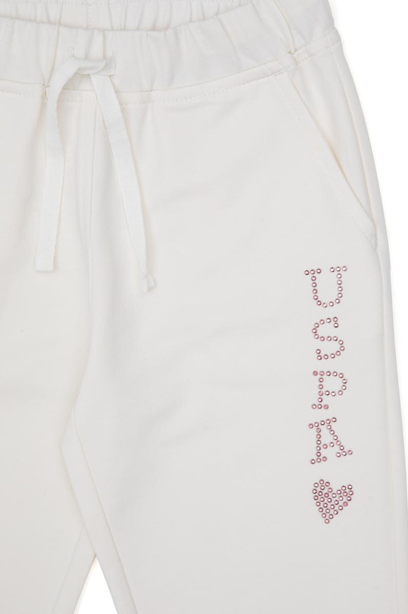 Kız Çocuk Krem Jogger Eşofman Altı