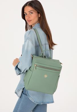 Kadın Mint Çift Askılı Sırt Çantası - 50319179003