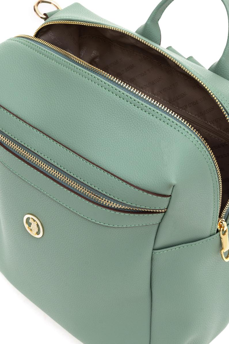 Kadın Mint Çift Askılı Sırt Çantası