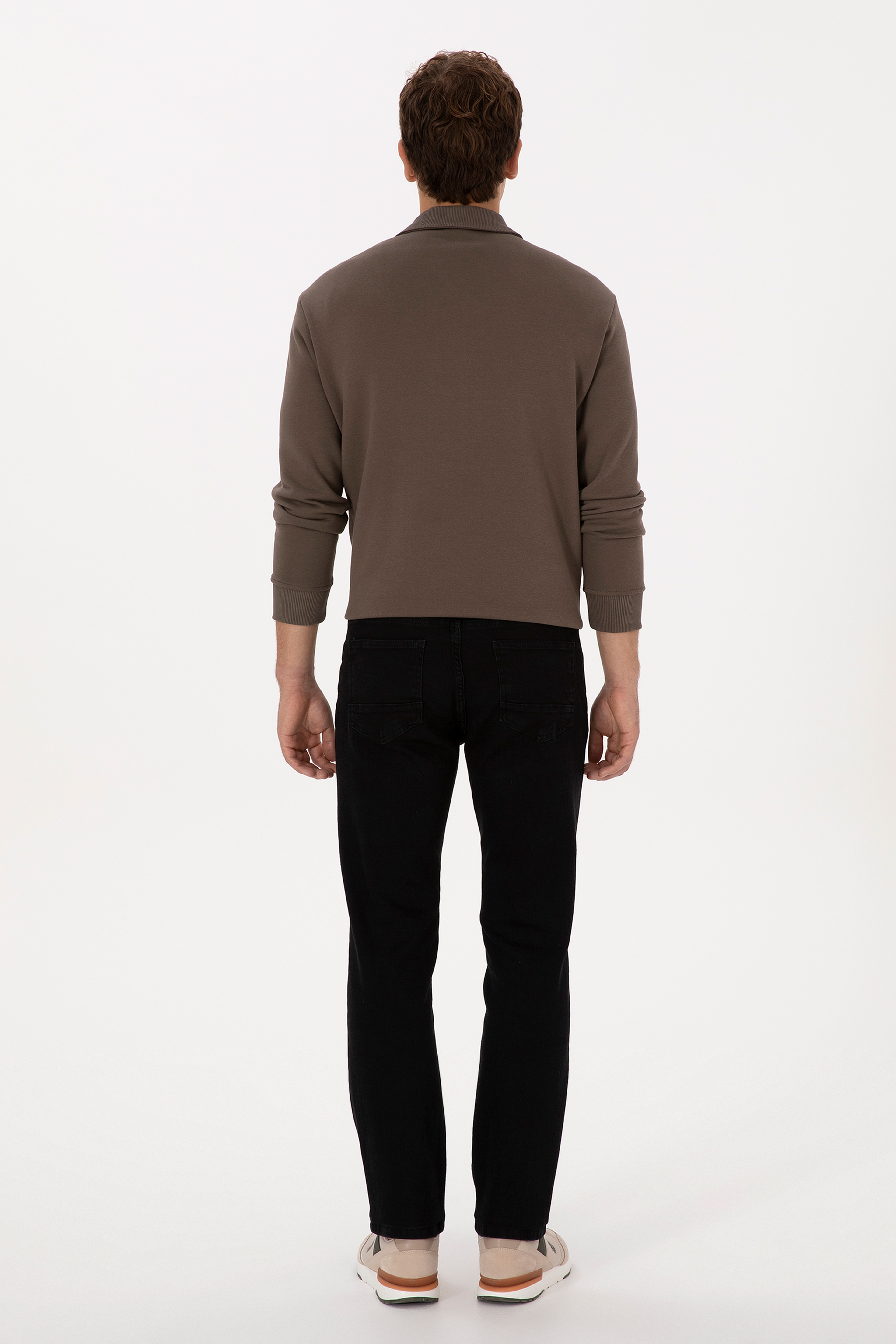Erkek Mavi Regular Fit Jean Pantolon - Image 4