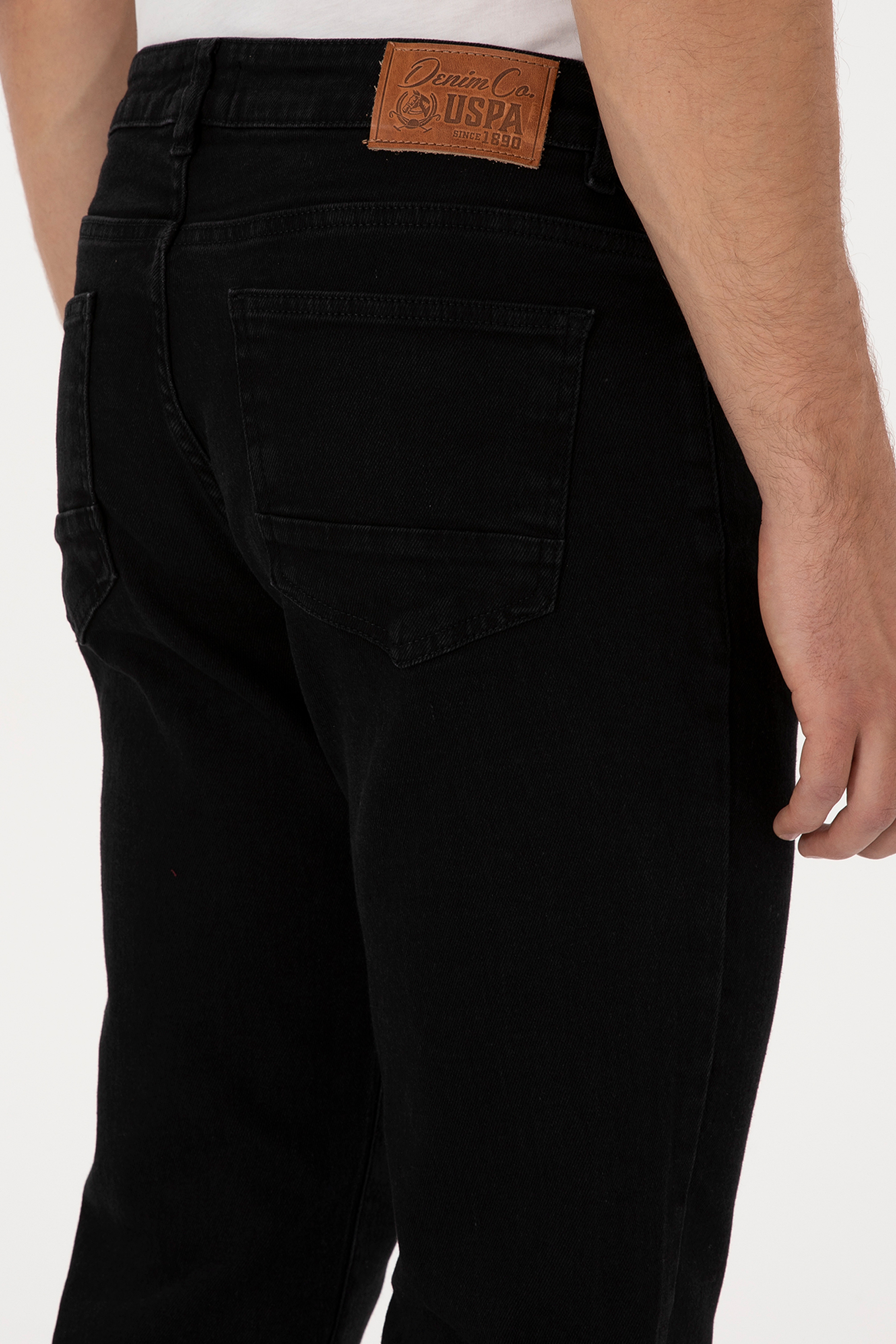 Erkek Mavi Regular Fit Jean Pantolon - Image 6
