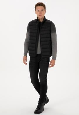 Erkek Siyah Yelek - 50310039024