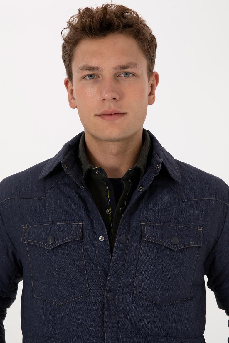 Erkek Lacivert Mont - 50310273006