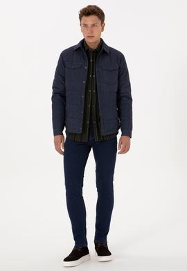 Erkek Lacivert Mont - 50310273006