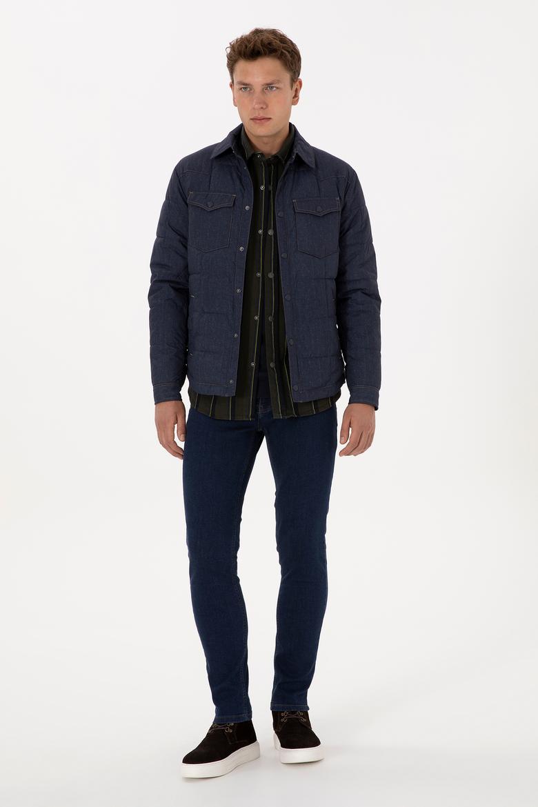 Erkek Lacivert Mont - 50310273006