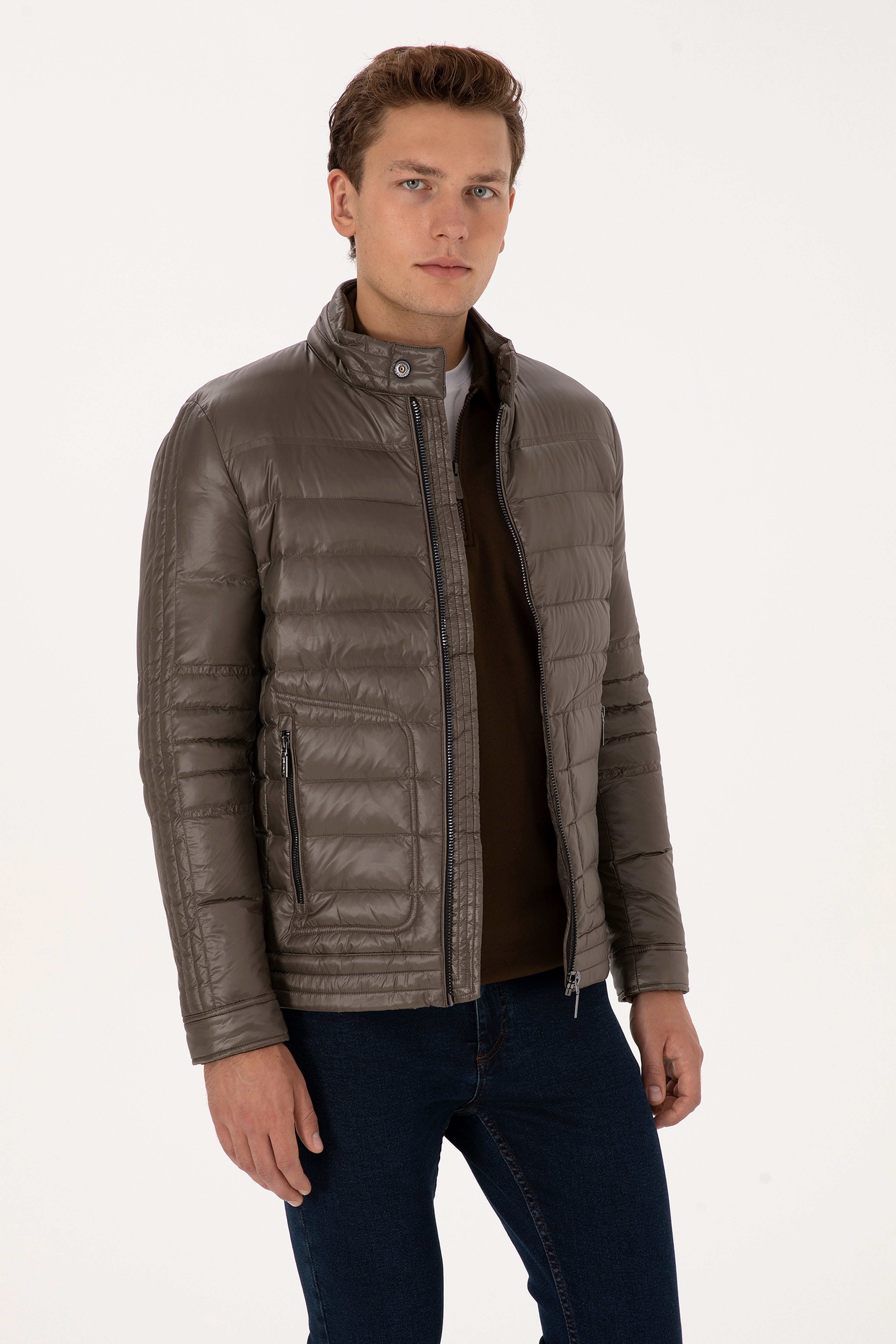 Erkek Vizon Mont - Image 1