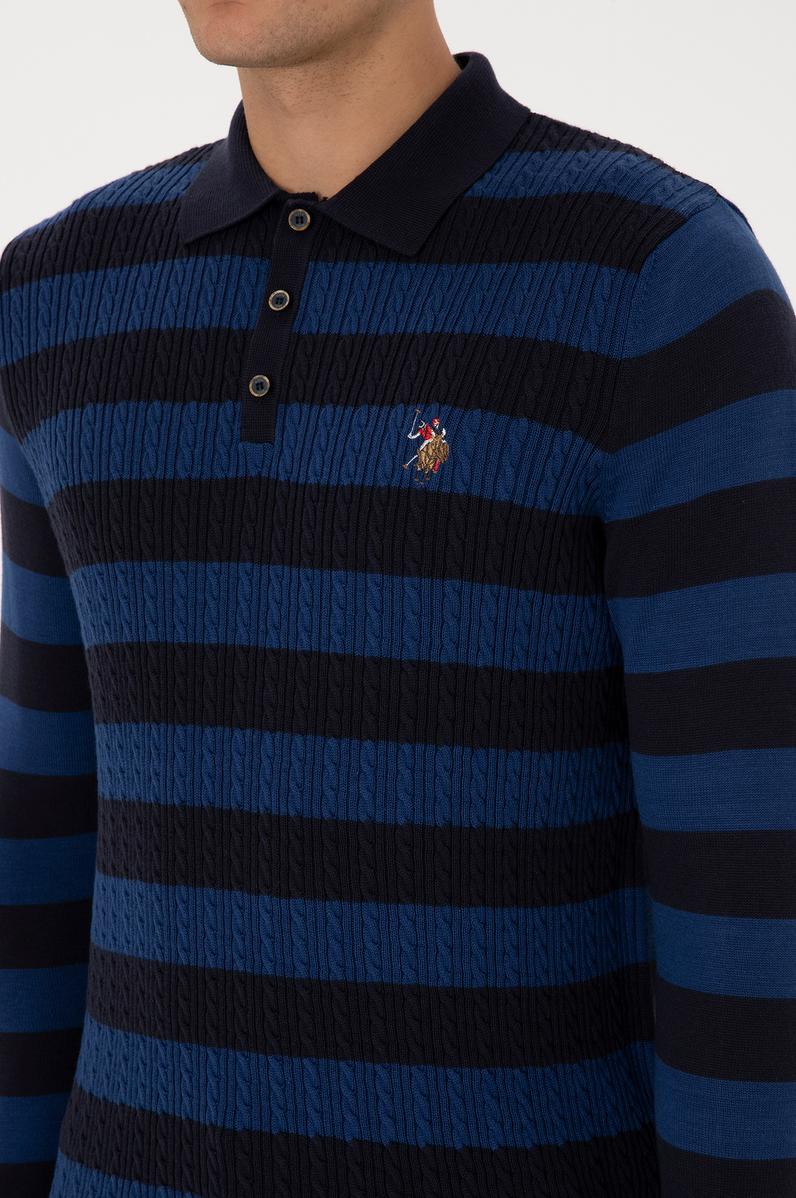 Erkek Lacivert Kazak