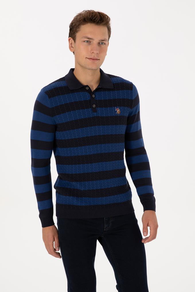 Erkek Lacivert Kazak