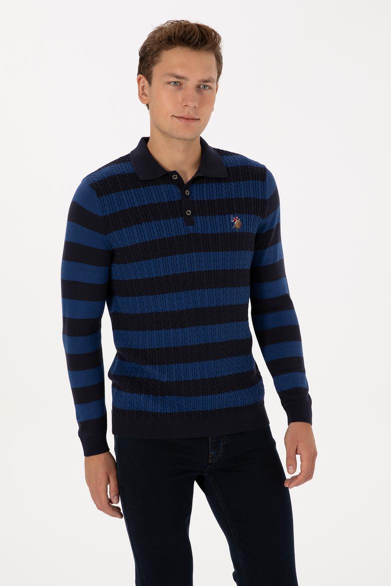 Erkek Lacivert Kazak