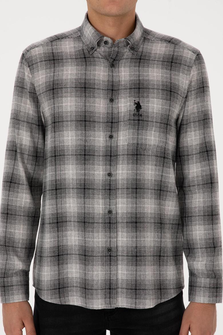 Erkek Siyah Uzun Kollu Gömlek - 50308583007