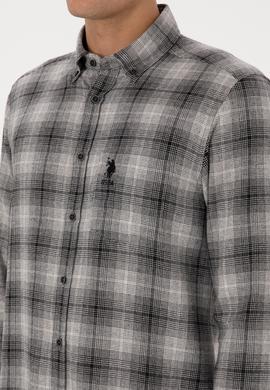 Erkek Siyah Uzun Kollu Gömlek - 50308583007