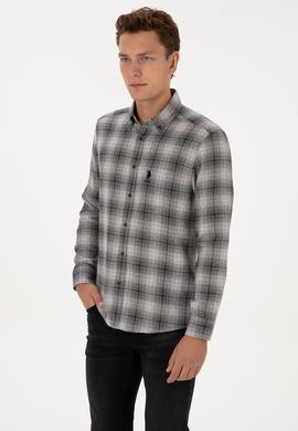 Erkek Siyah Uzun Kollu Gömlek - 50308583007