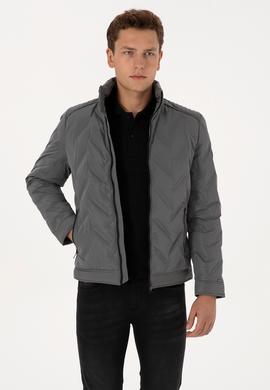 Erkek Gri Mont - 50310209056