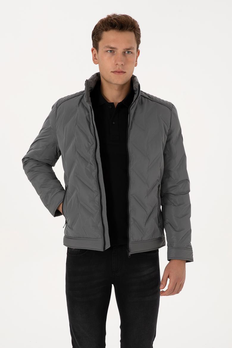 Erkek Gri Mont - 50310209056