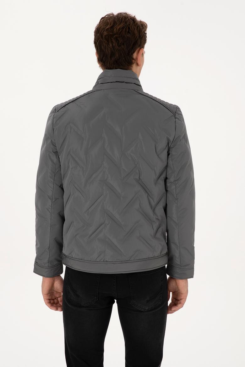 Erkek Gri Mont - 50310209056