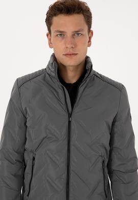Erkek Gri Mont - 50310209056