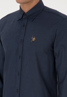 Erkek Açık Lacivert Uzun Kollu Gömlek - 50308252001