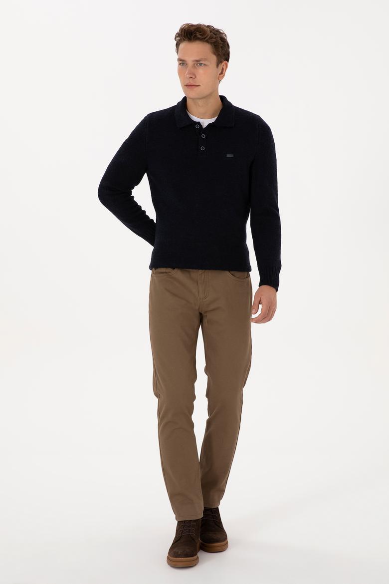 Erkek Lacivert Kazak - 50308276017