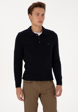 Erkek Lacivert Kazak - 50308276017