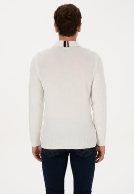 Erkek Krem Kazak - 50308276026