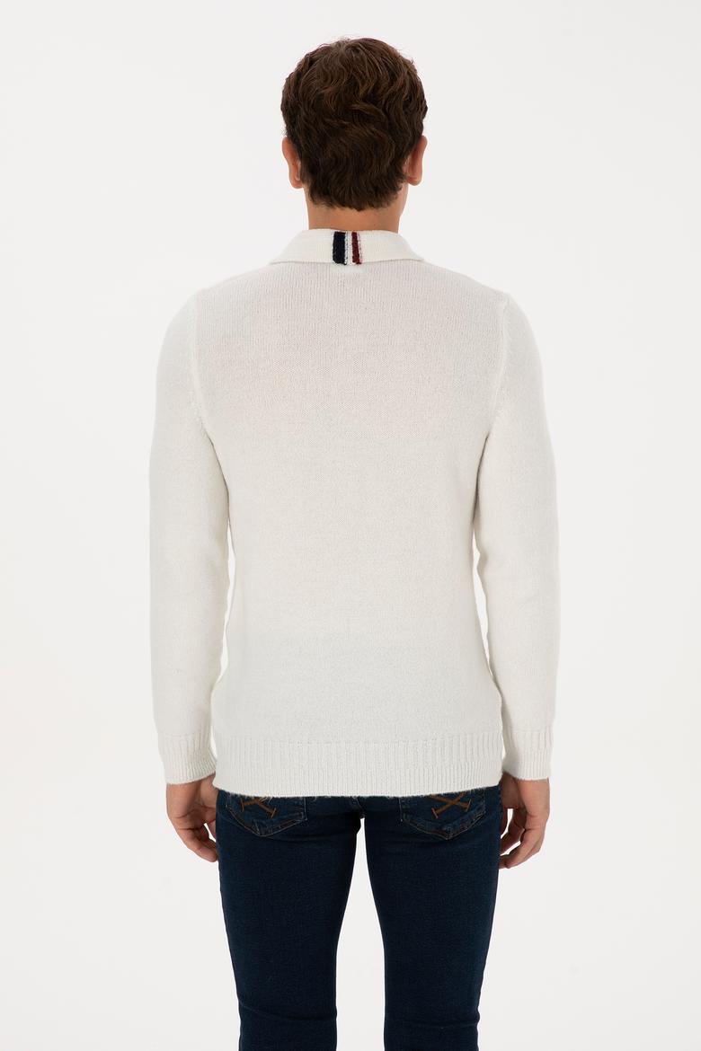 Erkek Krem Kazak - 50308276026