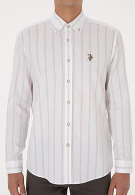 Erkek Taş Uzun Kollu Gömlek - 50308318017