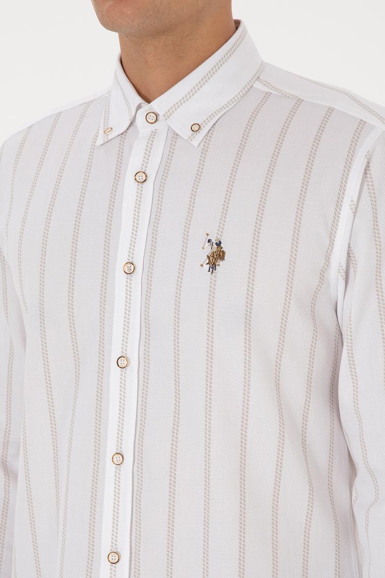 Erkek Taş Uzun Kollu Gömlek - 50308318017