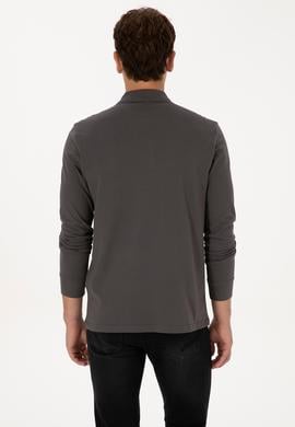 Erkek Gri Basic Sweatshirt - 50315941066