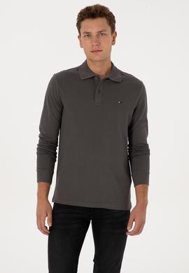 Erkek Gri Basic Sweatshirt - 50315941066