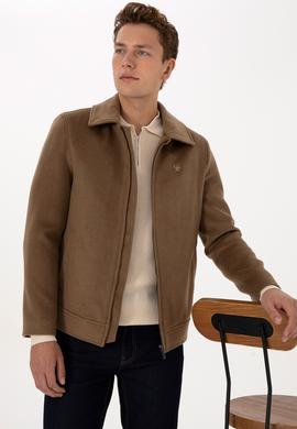 Erkek Camel Kaşe Mont - 50310333007