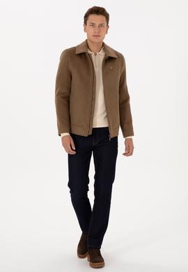 Erkek Camel Kaşe Mont - 50310333007