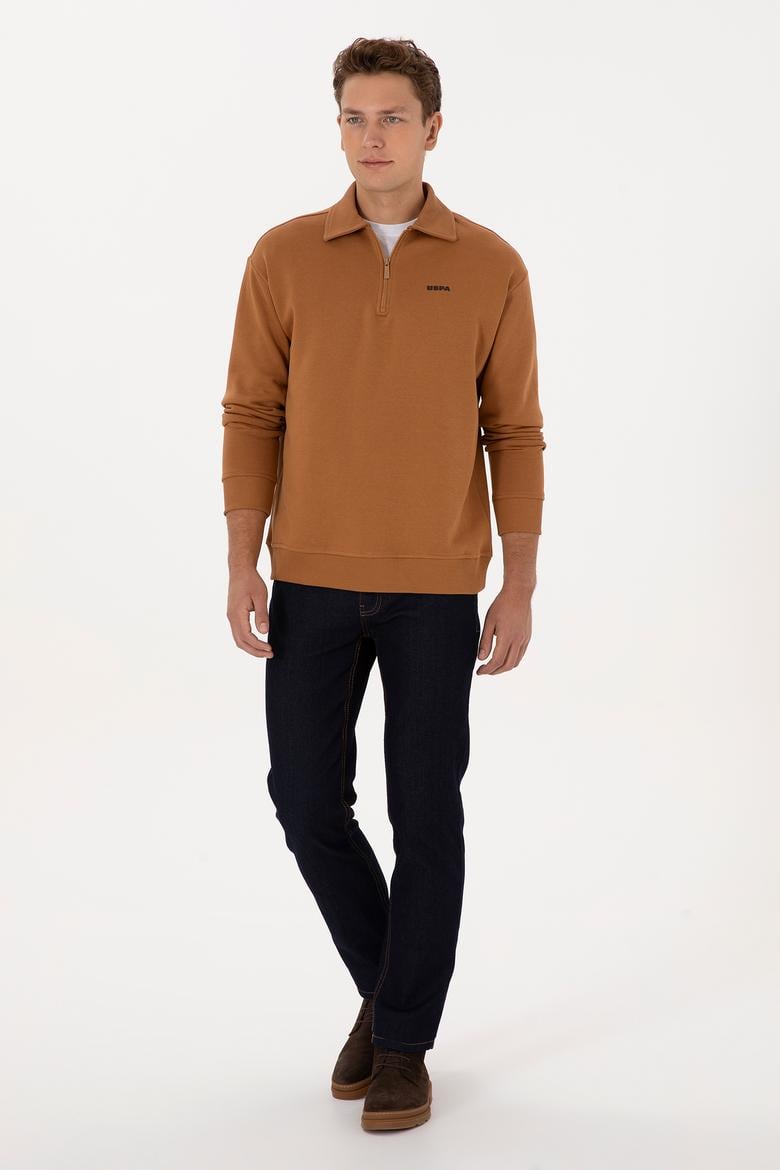 Erkek Koyu Mavi Straight Fit Jean Pantolon - 50310278131