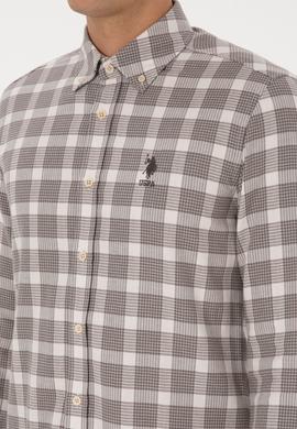 Erkek Vizon Uzun Kollu Gömlek - 50308532044