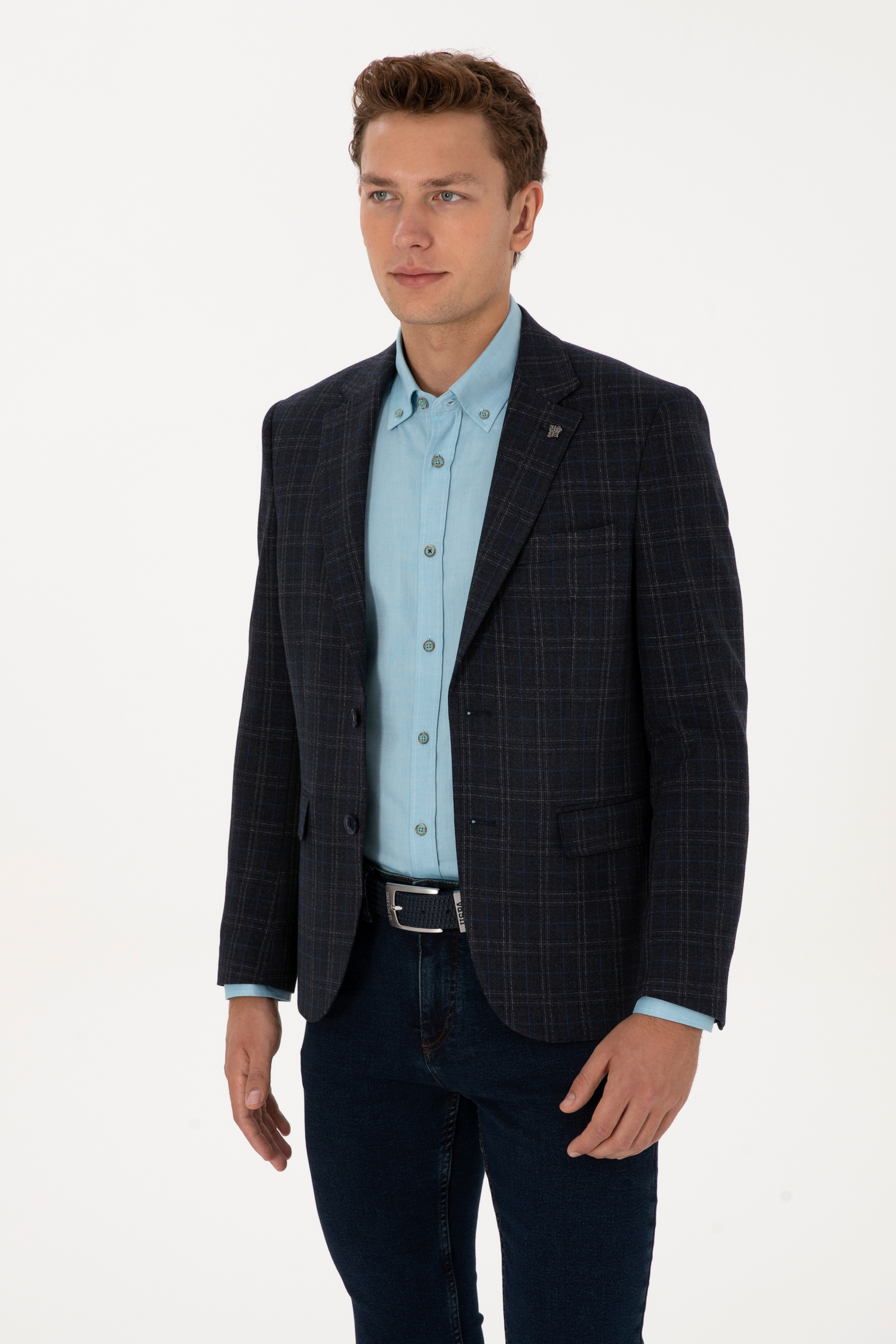 Erkek Lacivert Ceket - Image 3