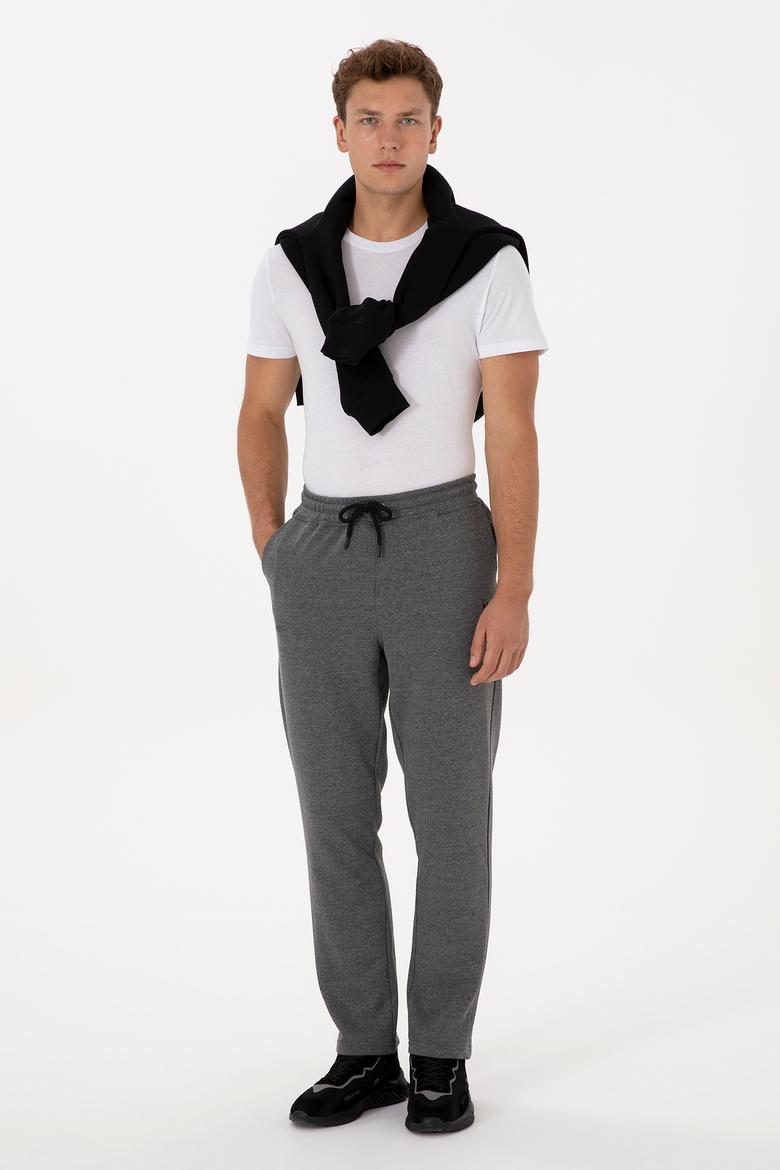 Erkek Antrasit Melanj Eşofman Altı - 50307670016